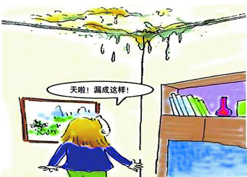 對(duì)付樓上漏水的陰招